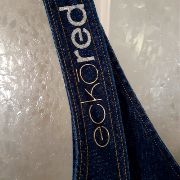 Eckored denim overall - Picture 3 of 6